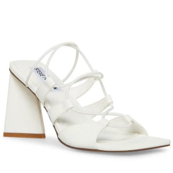 Steve Madden white heels - Picture 1 of 8